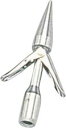KINUGAWA キヌガワ モリ用両刃モリ先 KG-8318F ネジ径M6mm AQA エーキューエー 鬼怒川