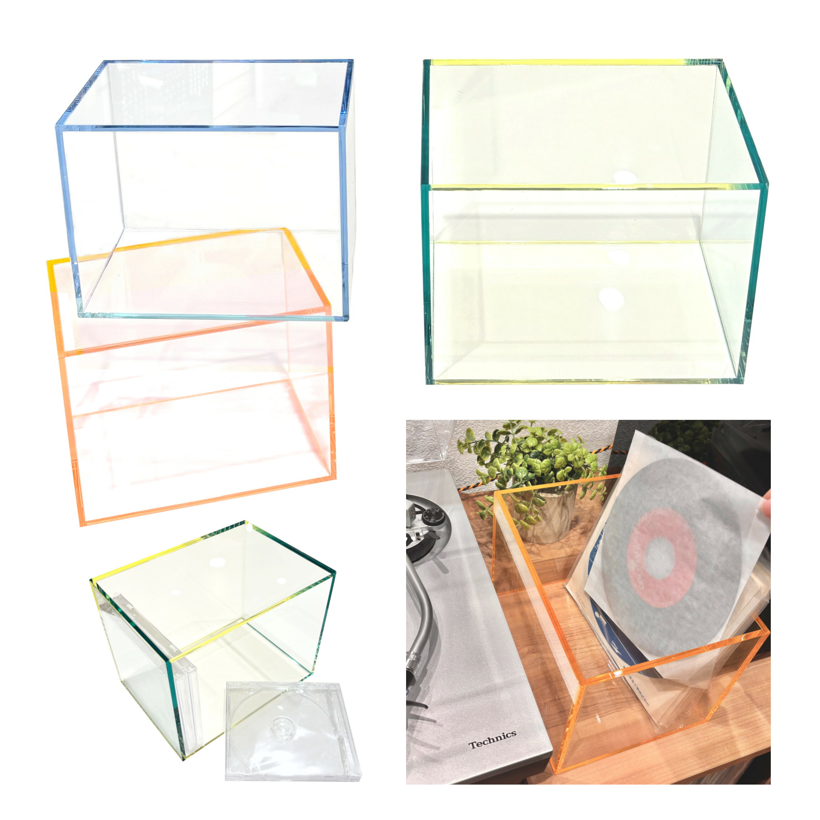 【アクリルマルチケース カラー】 / disk union / ディスクユニオン CDラック CD収納 CD保管 CDラック 収納ラック インテリア CD棚 DVDラック DVD収納 DVD保管 収納棚 インテリア CD/DVDラック 棚 CD 本