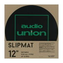 【 オーディオユニオン 四角ロゴ 12 SLIPMAT 】 disk union ディスクユニオン audio union オーディオユニオン レコード スリップマット マット LP用 LP