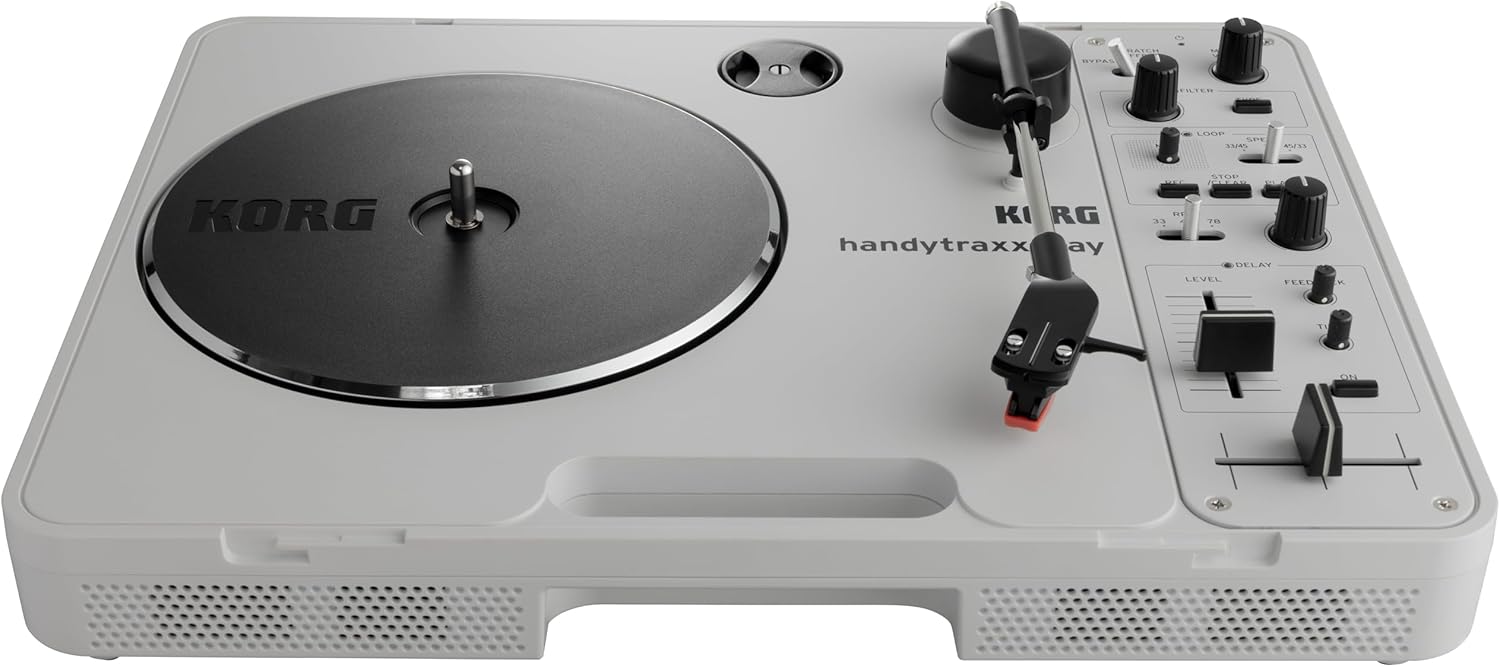 【 KORG ポータブル・レコードプレーヤー / handytraxx play 】 コルグ ターンテー...