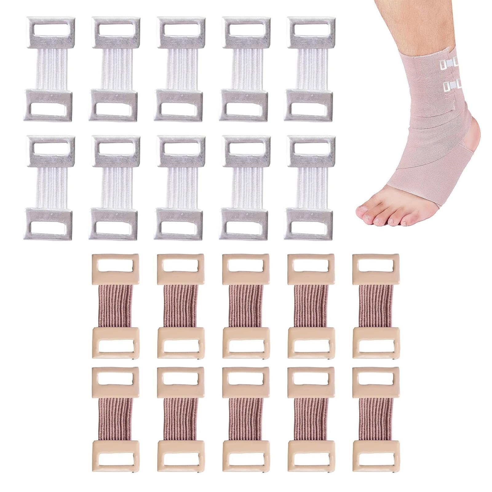 包帯止め【20個】包帯ラップクリップ 弾性包帯クリップ ストレッチ包帯クリップ 交換可能包帯クリップ 包帯ずれ防止クリップ 繰り返し使える包帯クリップ 簡単装着包帯クリップ 包帯外れないクリップ スポーツ用包帯クリップ 家庭用包帯クリップ