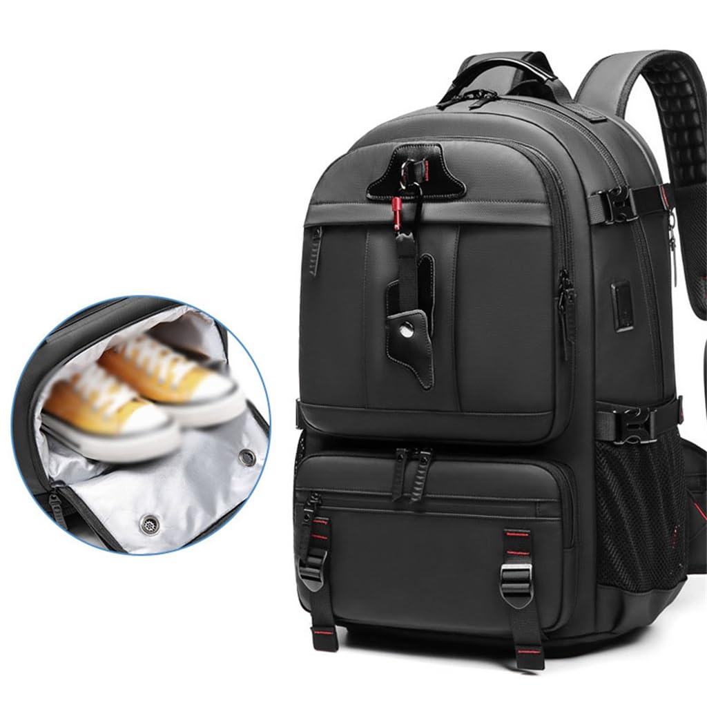 楽天Disport 楽天市場店トラベルバッグ メンズ バックパック 大容量 スクールバッグ 多機能 コンピューター アウトドア トラベルバックパック 男性用