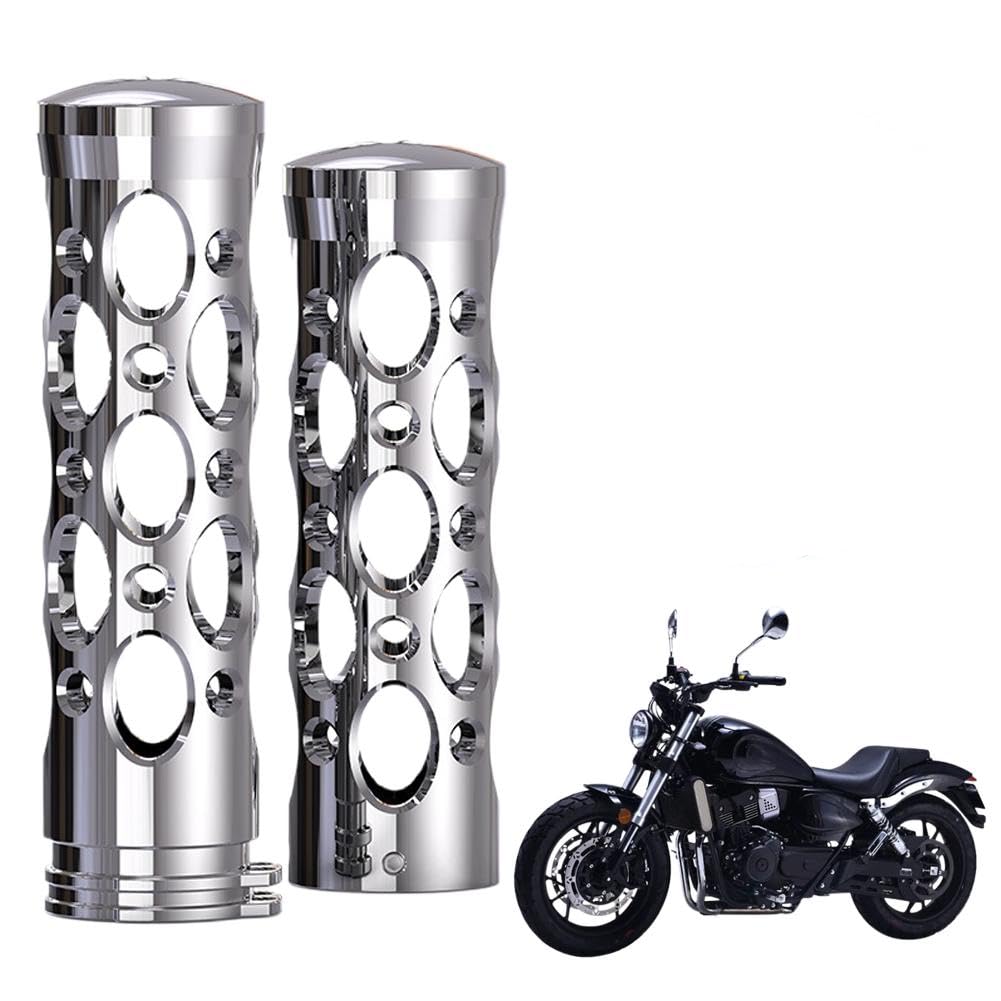 バイク・オートバイ用グリップ 25mm アルミ合金 ハンドルバー グリップ 左右セット For ホンダ/For カ..