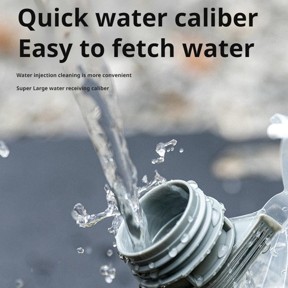 ウォーターバッグ 8L キャンプ ウォータージャグ ウォータータンク 折り畳み 全開口式 洗浄便利 回転式..