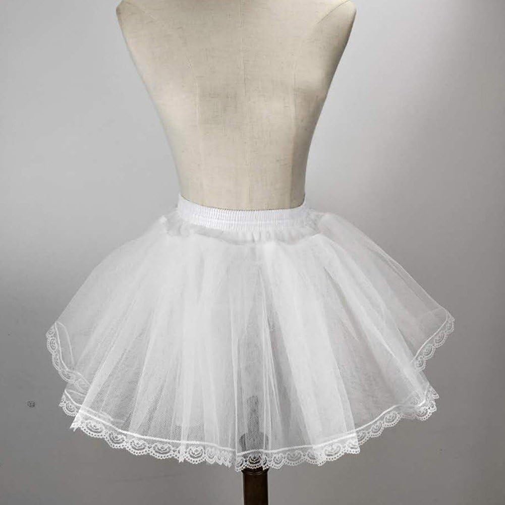 バレエペチコート ロリータ アンダースカート バレエスカート ペチコート コスプレ パーティー フラワ..