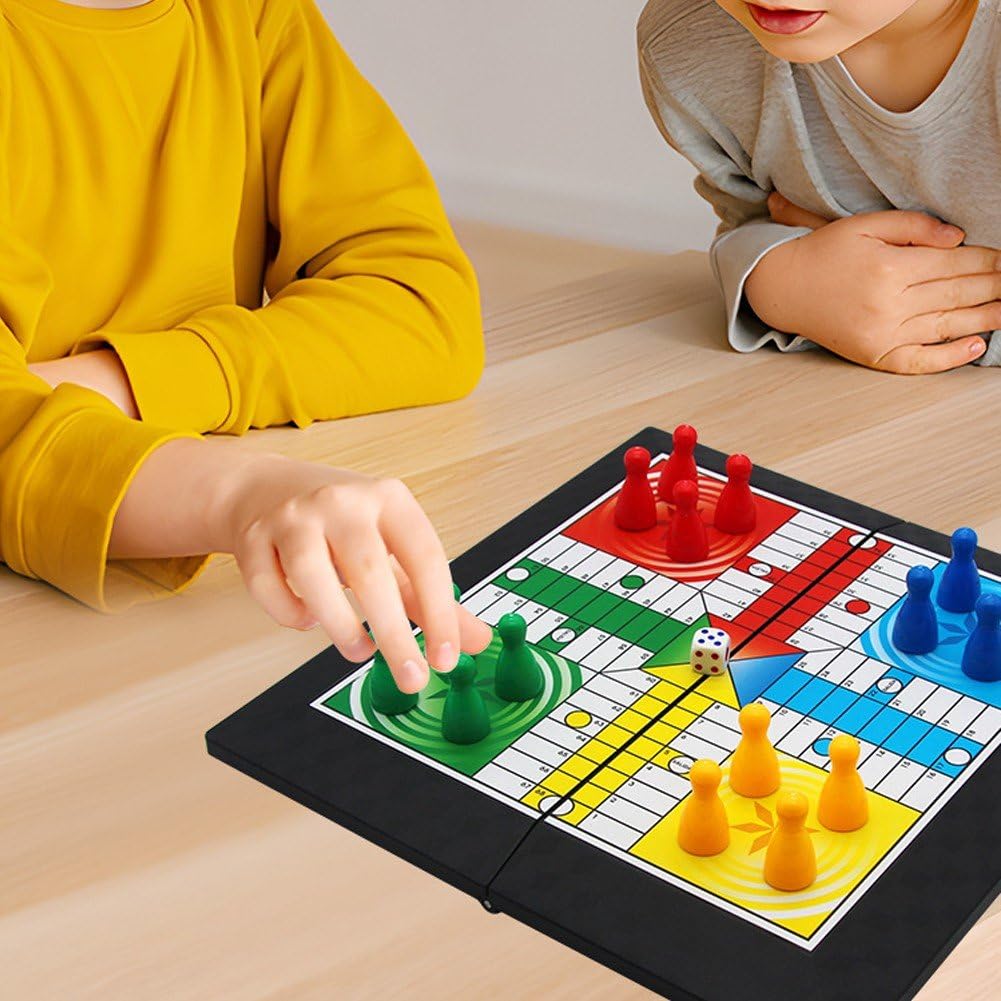 楽天Disport 楽天市場店ヘビとはしごセット ポータブル 折りたたみ式 伝統的 フロア ボードゲーム おもちゃ プラスチック チェスボード パーティー 記念品 子供用