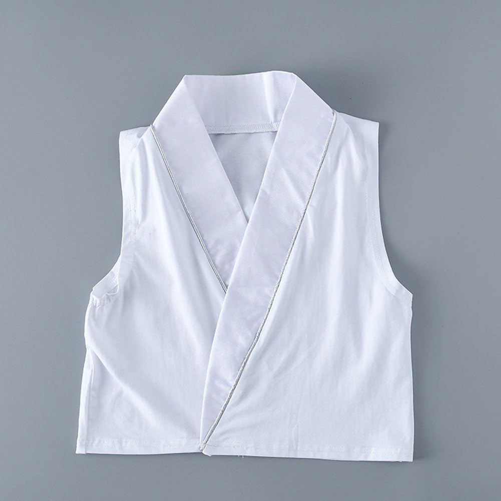 付け襟 偽の襟 取り外し可能 Vネック セーター付け襟 カーディガン ドレス 服 アクセサリー 女性用 黒