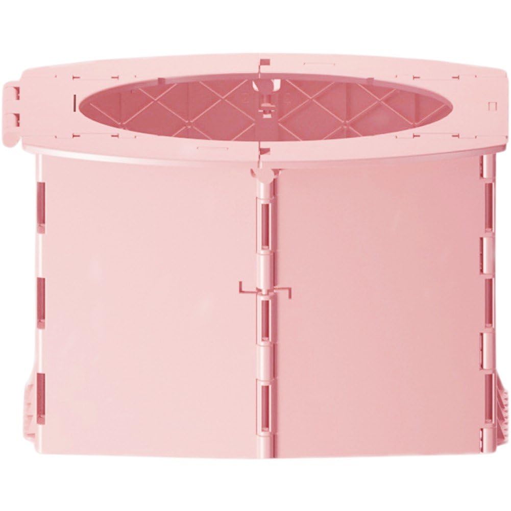 携帯用おまる ポータブルトイレ 旅行用トイレ 再利用可能 車用 折りたたみトイレ 子供用便座ポット 便器 男の子 女の子用 車 キャンプ 屋外 屋内用 ピンク