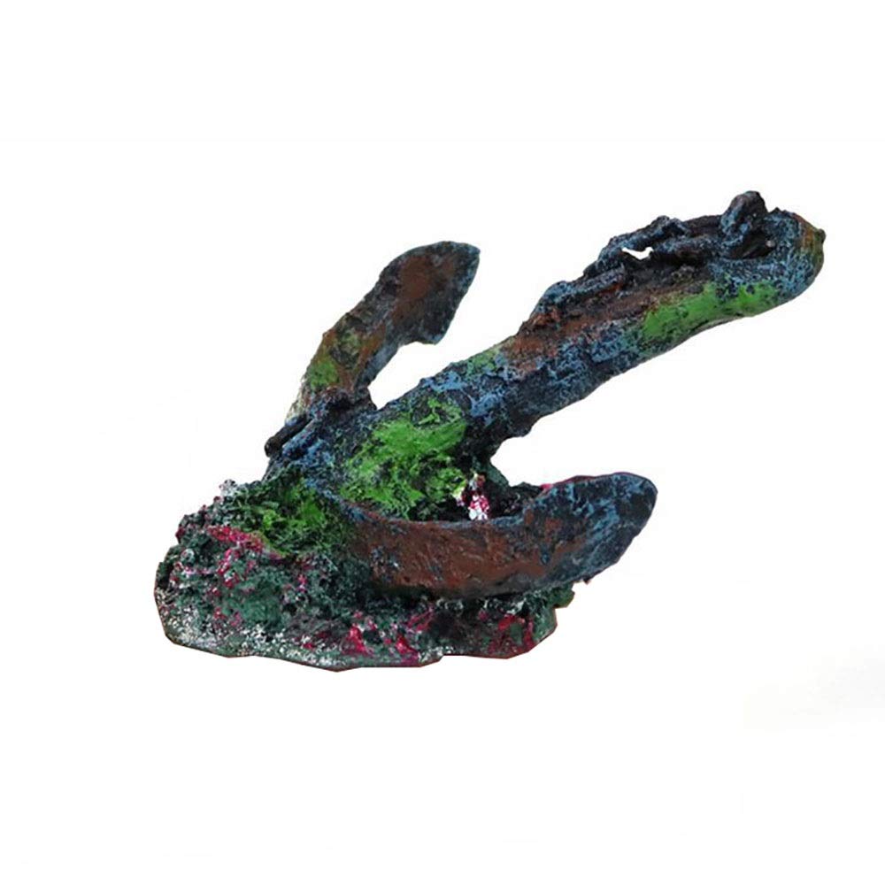 多機能水族館の装飾 水槽水族館デコレーションクリエイティブ飾り樹脂アンカーの残骸の造園 広く使われ..