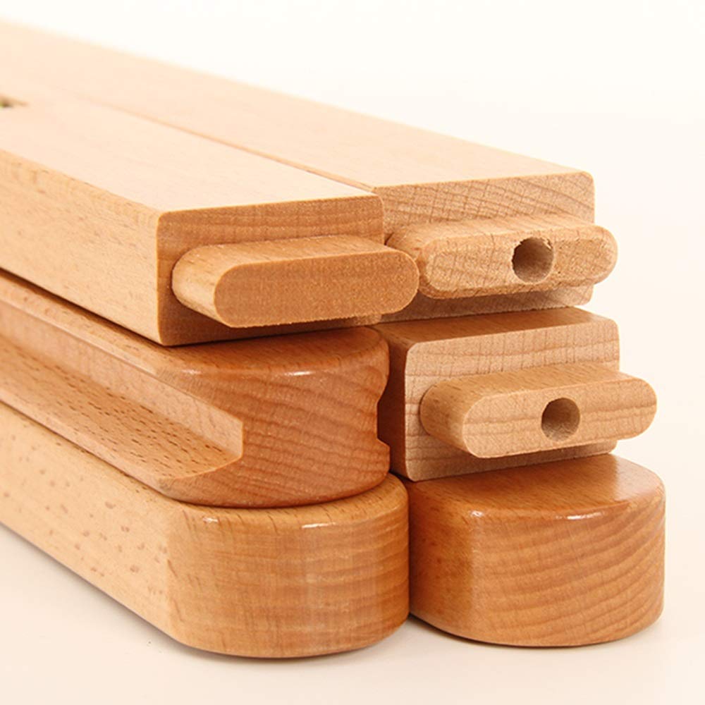 イーゼル 木製の図面ボードイーゼル折りたたみブラケットスケッチオイルペインティング スケッチ用 軽量 携帯用 (色 : 褐色, Size : AS PICTURE)