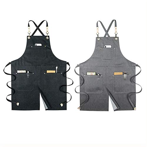 メンズエプロン 作業用 作業エプロンティーショップオーバーオールスプリットフォークエプロンオーバー..