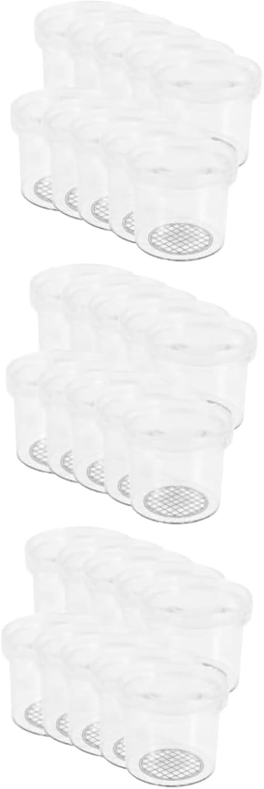 48個 昆虫ビューア 差し込み観察ツール 子供用虫眼鏡 キッズツール ケージ 観察瓶 餌箱 昆虫カップ 昆虫観察容器 携帯用虫入れ 生き物カップ 多用途の昆虫コンテナ [並行輸入品](3)