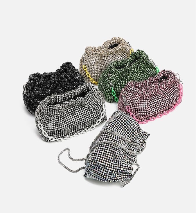 [] クリスタルストーンバッグ レディース｜ディナーバッグ兼用 ファッションショルダー/ハンド 2way｜..