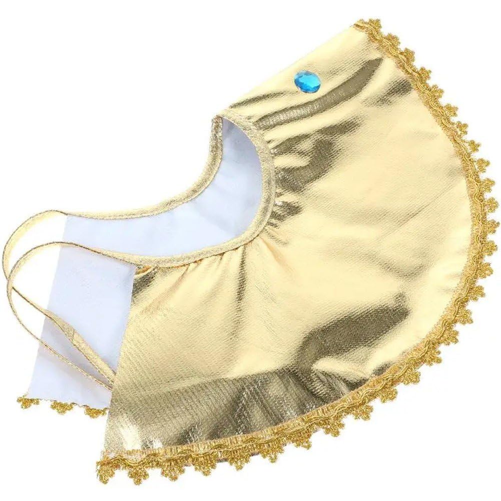 エジプトコスチュームアクセサリーセット 調節可能 メンズエジプトカラー ハロウィン パーティー ファラオ コスチューム コスプレ小道具