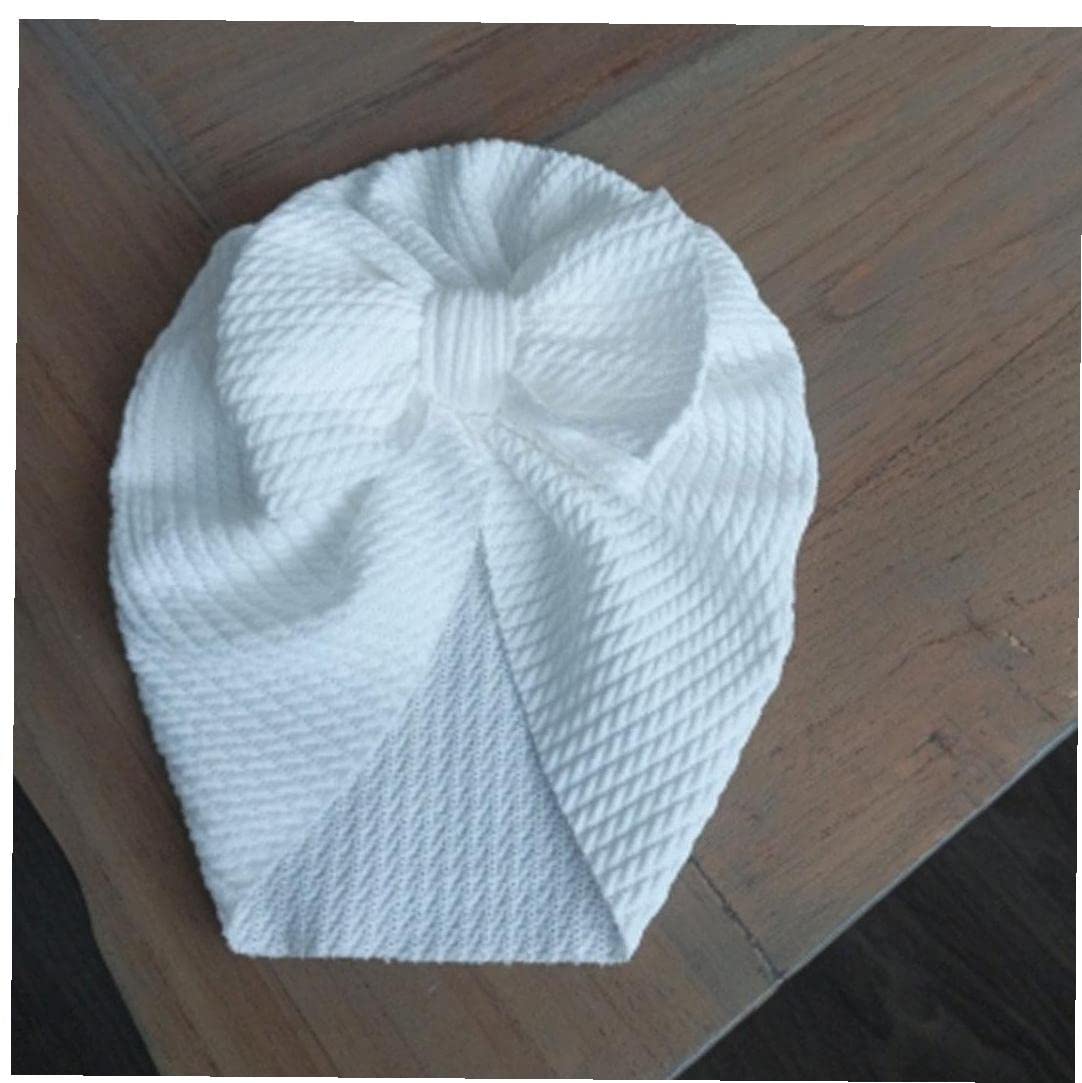 ベビーキャップ 新生児用 柔軟ストレッチターバンキャップ結び目大きなリボンキャップ可愛いヘアアクセ..