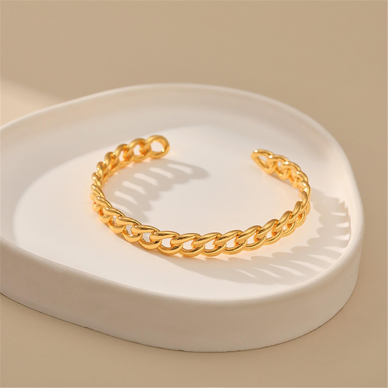 レディースバングル レディース ミニマリスト 中空ブレスレット カジュアル シンプル バングル レトロブレスレット アクセサリー 誕生日(3)