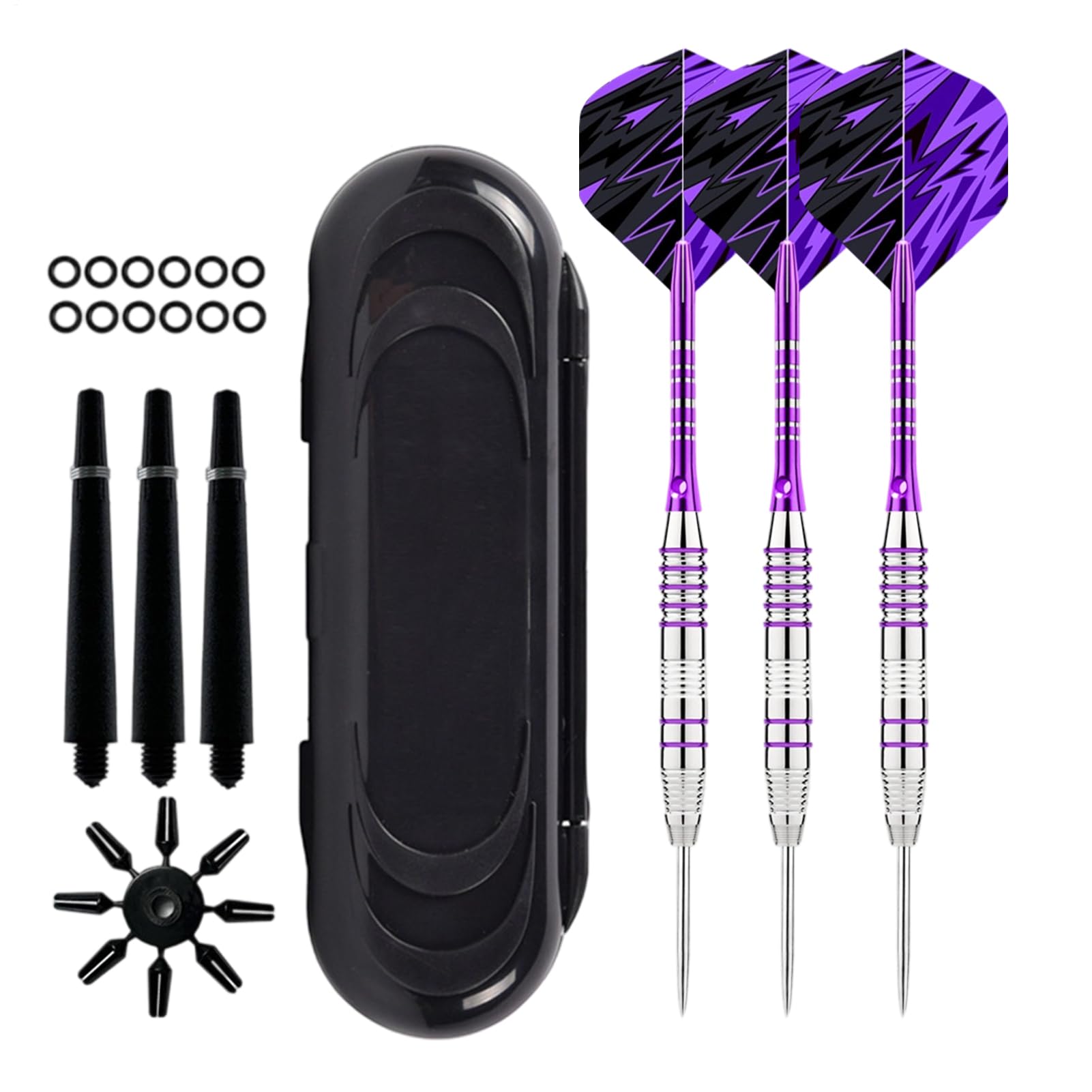 メタルダーツ - ダーツセット 家庭用とゲーム用 - 家族や友人向けのレクリエーション メンズ レディー..