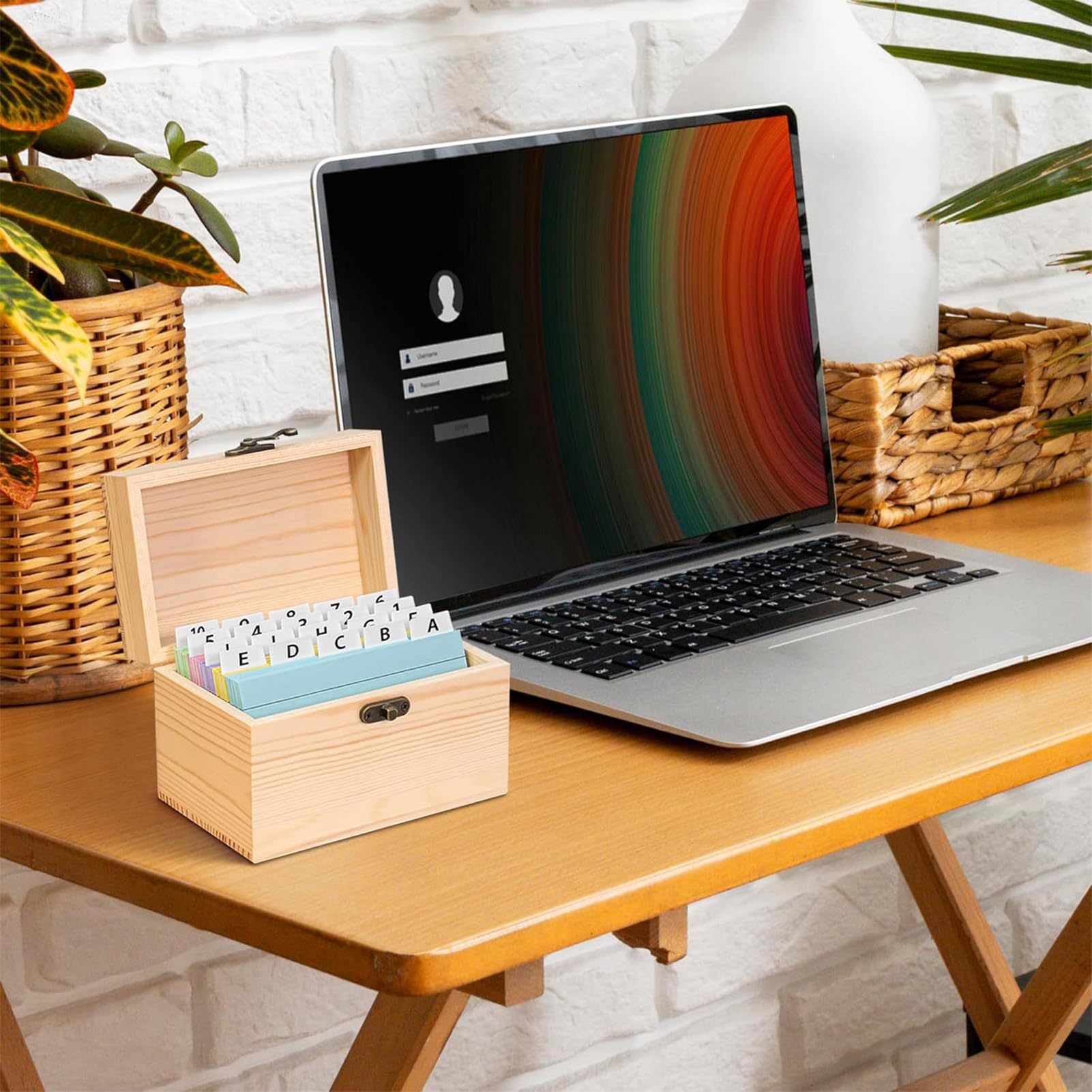 インデックスカード収納 - 木製名刺