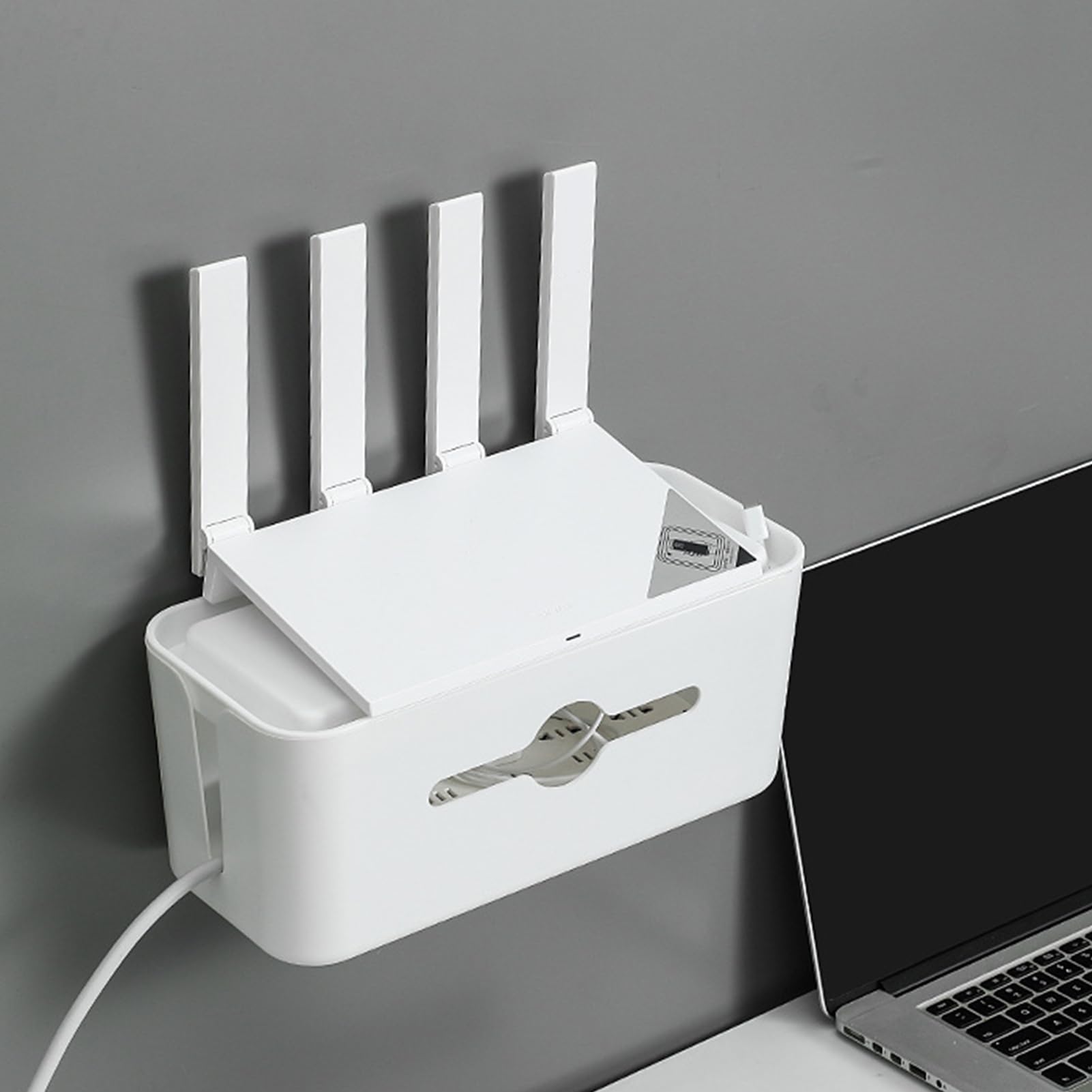 コードボックスハイダー、ケーブルボックスオーガナイザー, テレビワイヤーコンシーラーケーブルボック..