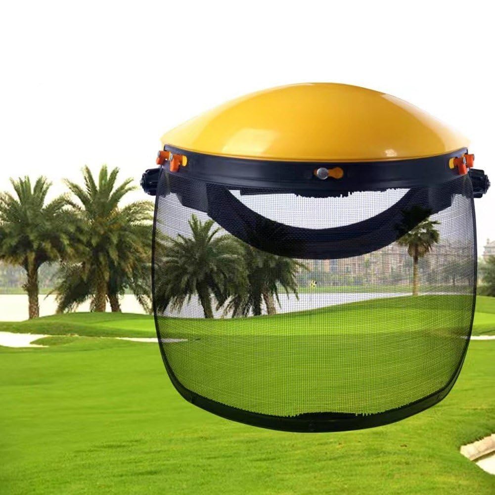 草刈り機 カバー 銅線メッシュ 帽子取付用 フェイスプロテクター アクセサリー 除草 ガーデニング 交換..