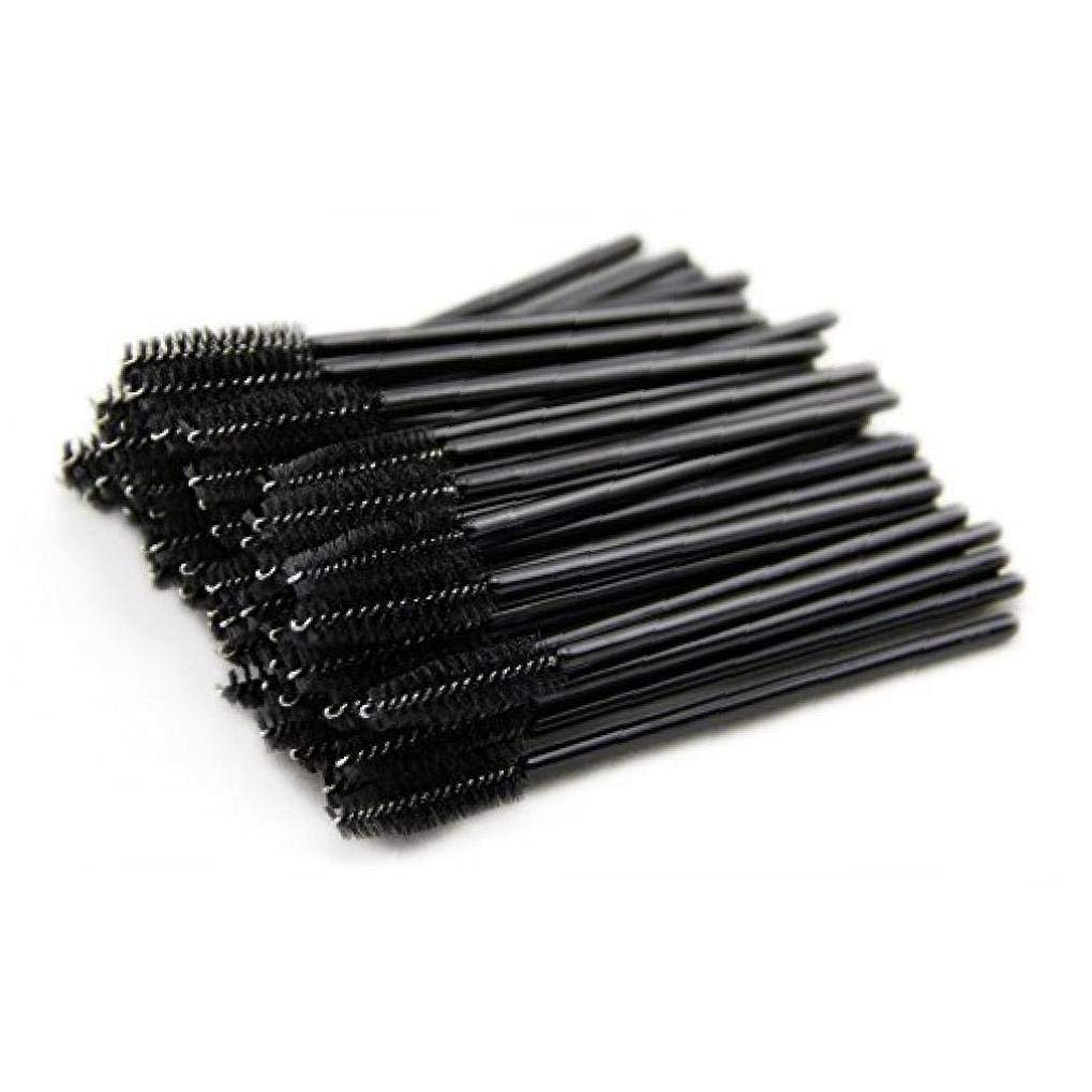 マスカラまつげブラシ マスカラワンド使い捨てまつげアプリケーター 化粧用 まつげエクステ用 50本