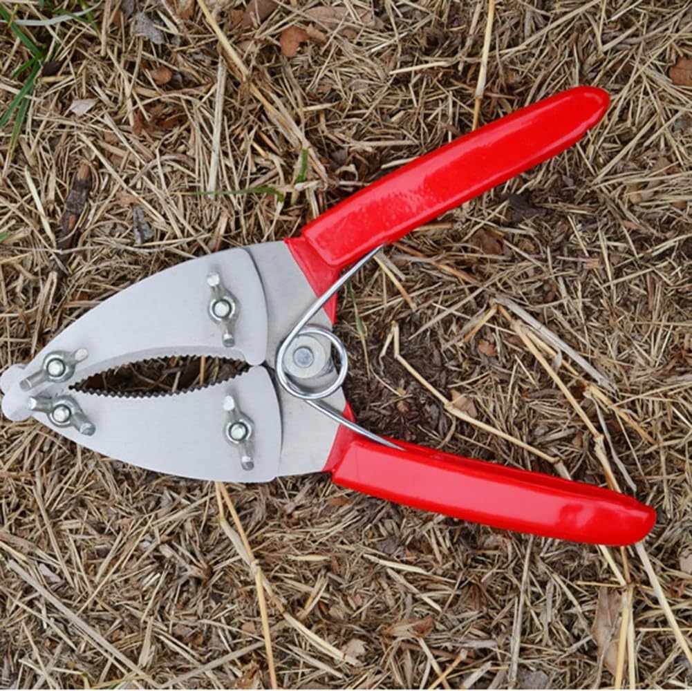 環状はく皮専用ハサミ 環状剥皮 取木鋏 剥皮鋏 環状剥皮ナイフ プライヤー式 替ブレード付き 幹の樹皮 ..