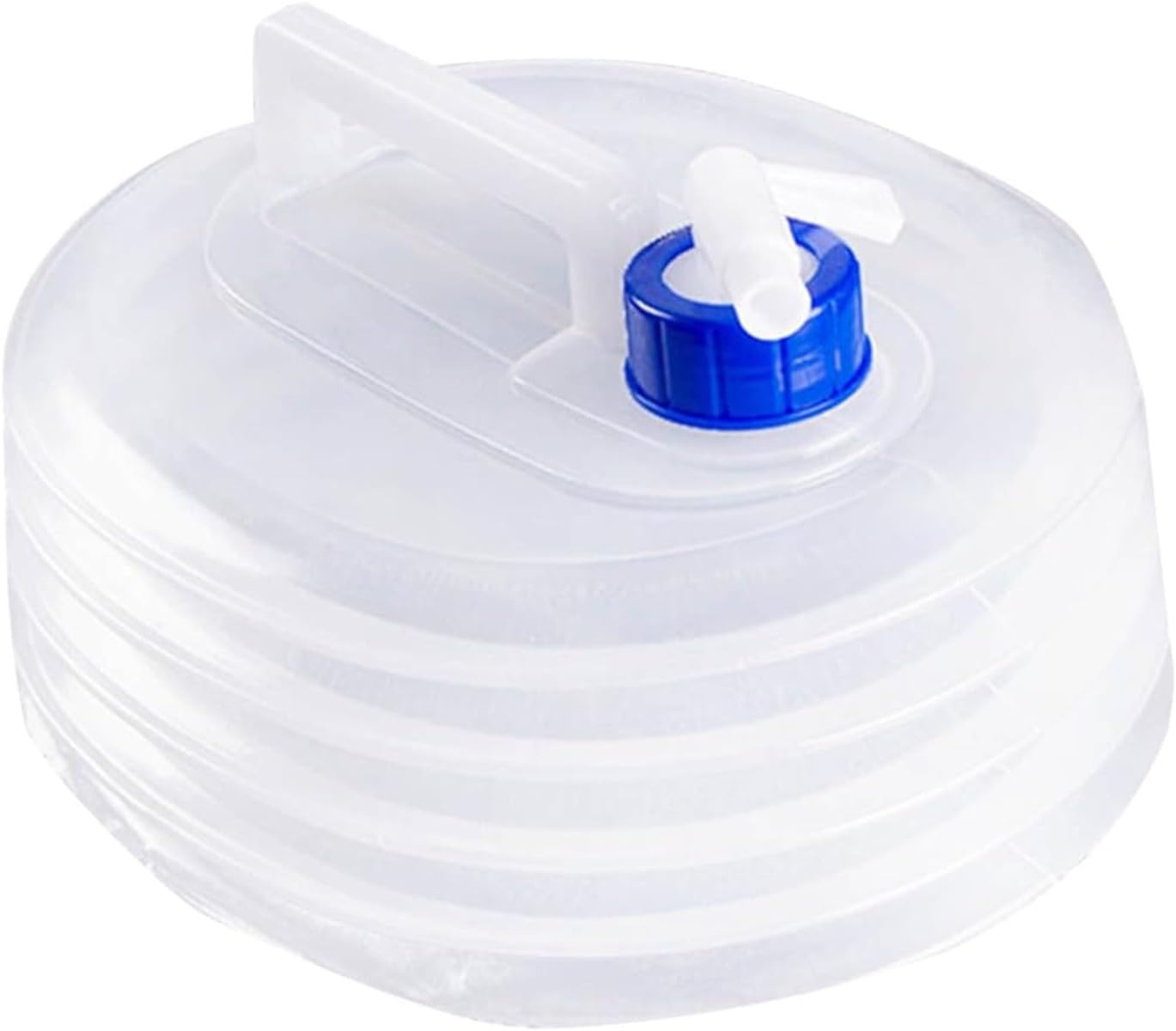 防災グッズ 折りたたみ式 15L ウォーターキャリアコンテナ ウォータータンク 伸縮ウォータージャグ 給..