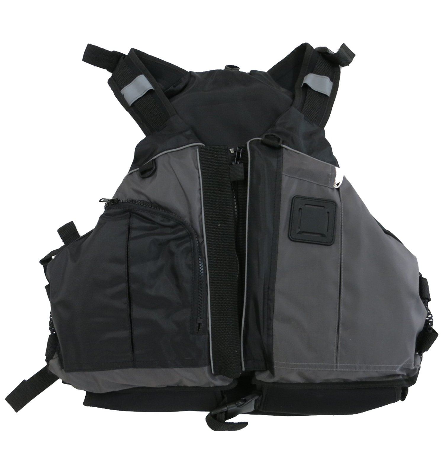 ライフジャケットカヤック、カヌー用高級グレーフリーサイズ