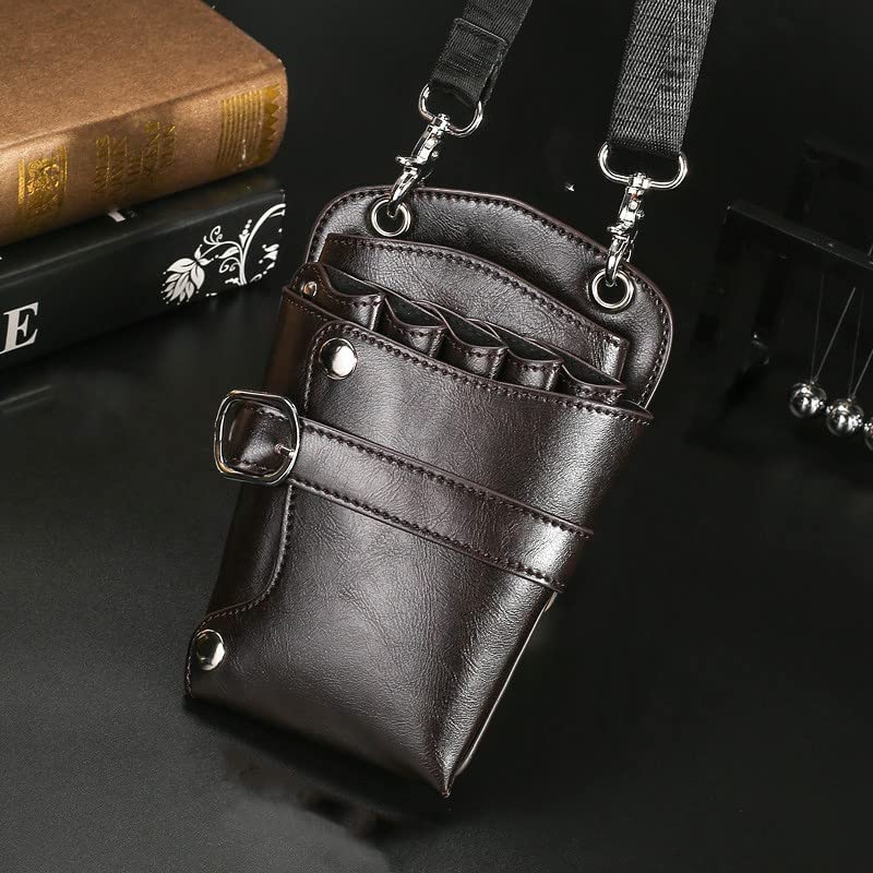 シザーケースシザーケース美容師美容師 シザーケースシザーケーストリマーシザー理发剪シザー ケース (ブラック)