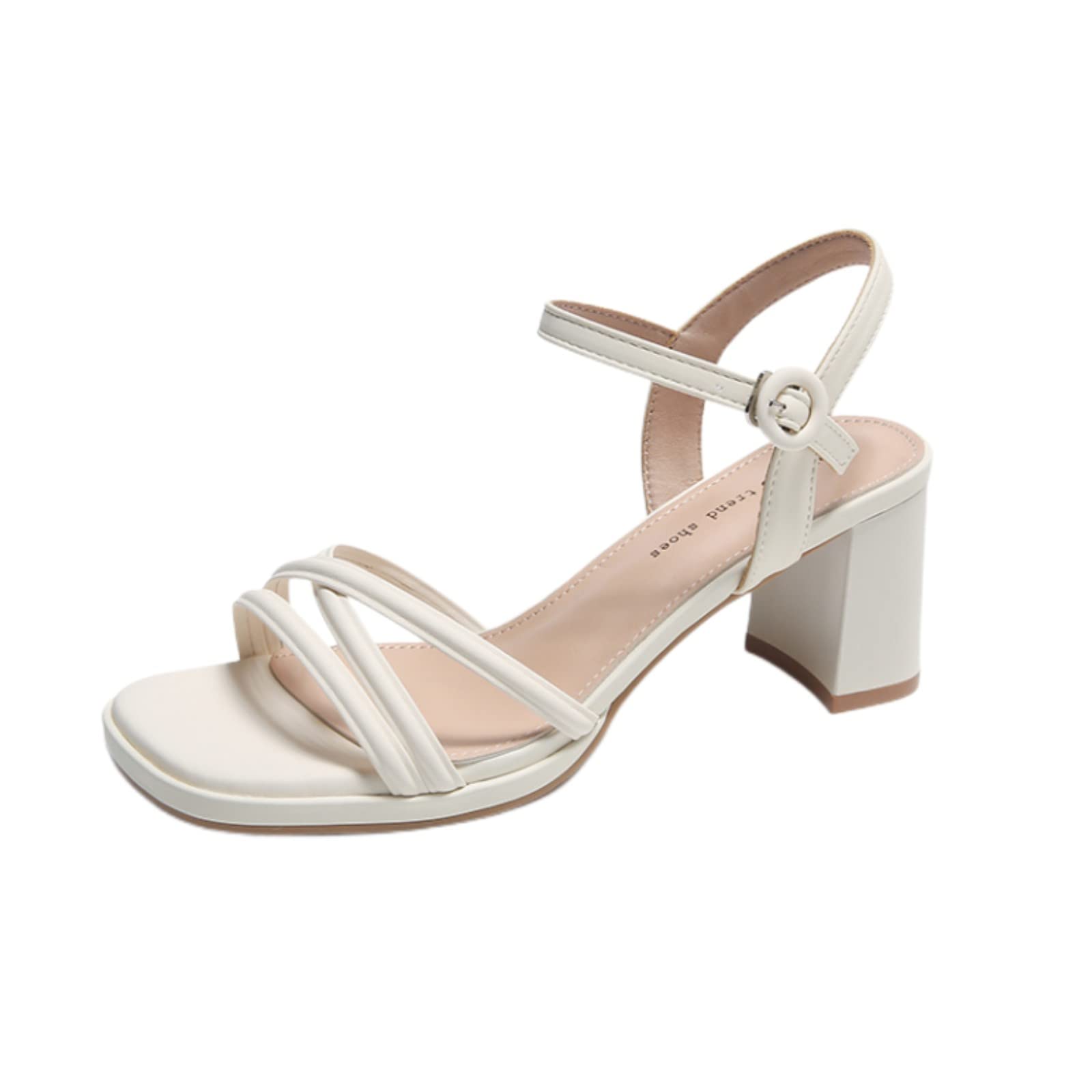 [] サンダル レディース 歩きやすいサンダル レディース 夏 しゃれ ミュ 軽量 レディース (ベージュ,25.0 cm)