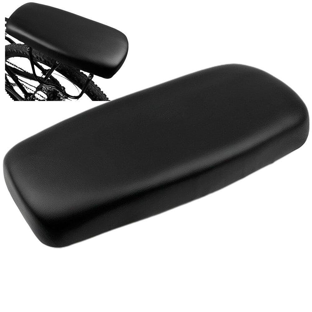 バイクシート ベビーバイクチェア チャイルド リアシート クッション 耐衝撃 puレザー 自転車 サドル ..