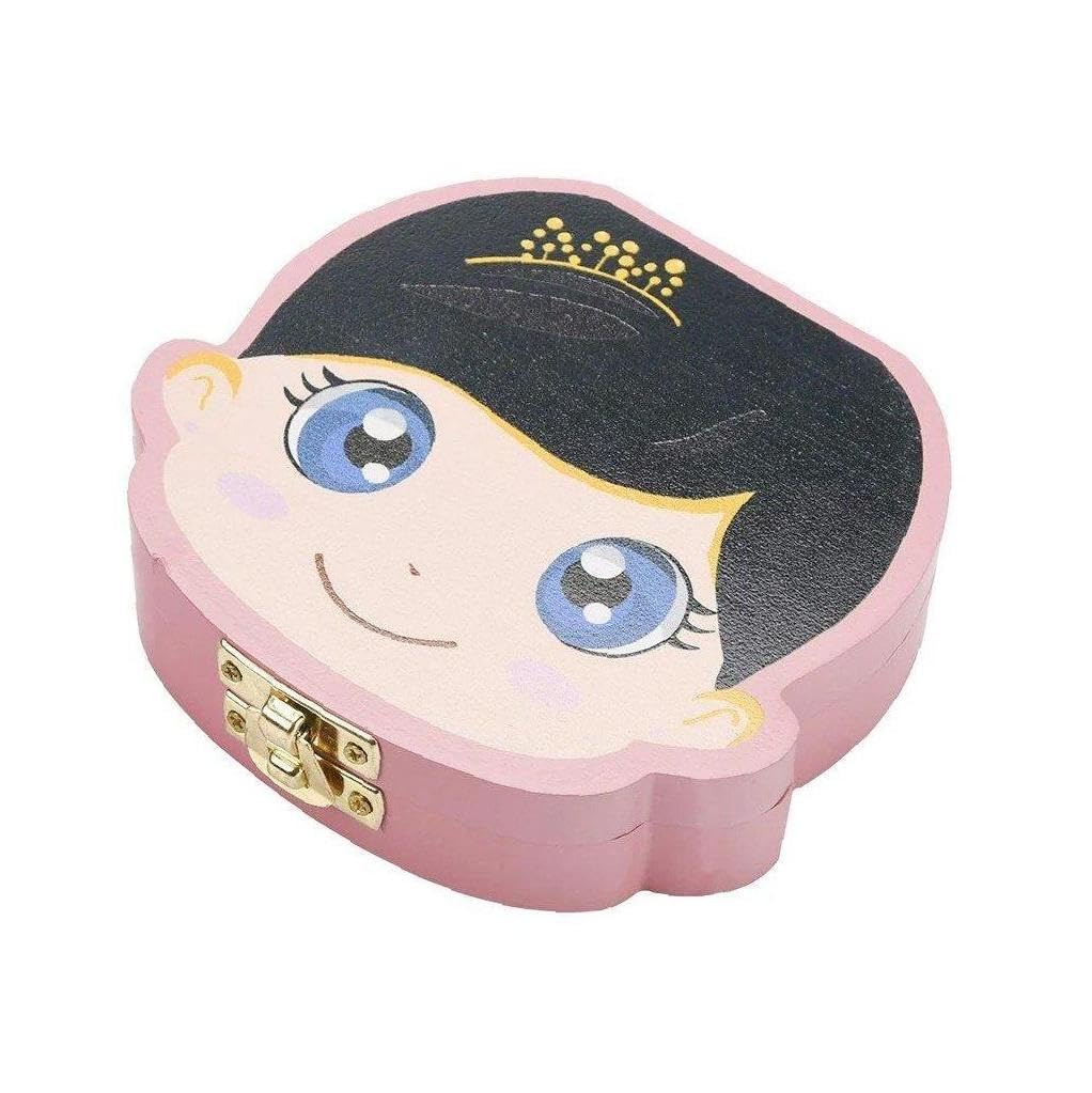 かわいい 乳歯ケース 乳歯保存ボックス 歯ボックス 保存 オーガナイザー 木製 歯の記念品ボックス 歯オ..