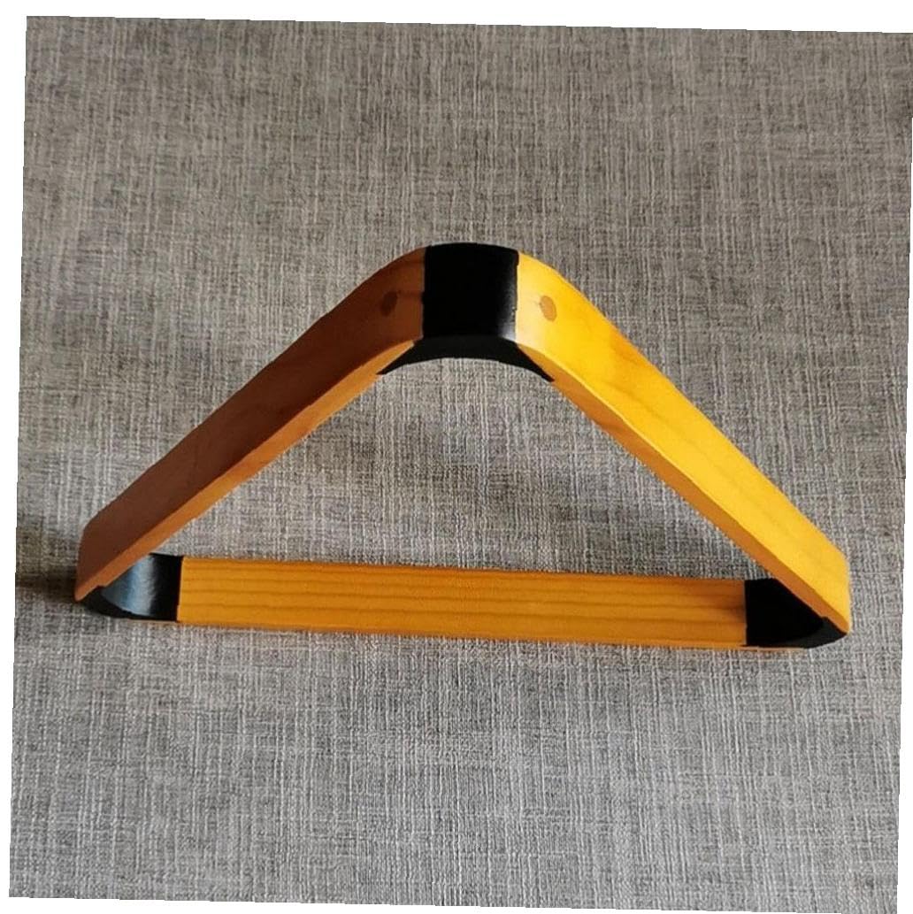 木製 プールボールラック ビリヤードボール 三角ラック ビリヤード台ボールホルダー ポジショニングラック ビリヤード台 アクセサリー(3)