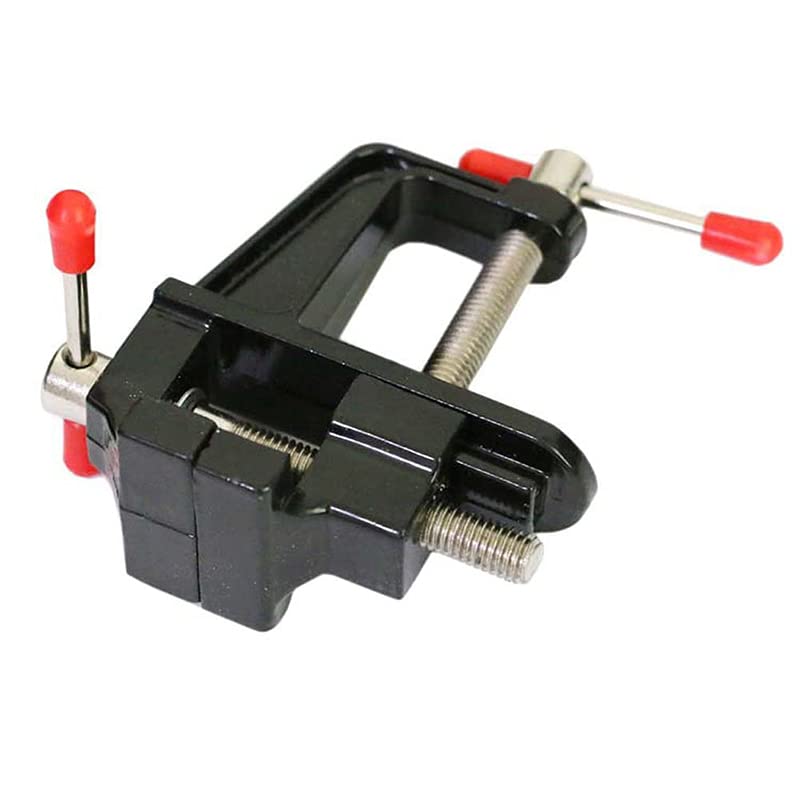 万力 小型 卓上 簡易 ホームバイス 簡単取付 ホビーバイス ポータブルベンチ ミニテーブルクランプ