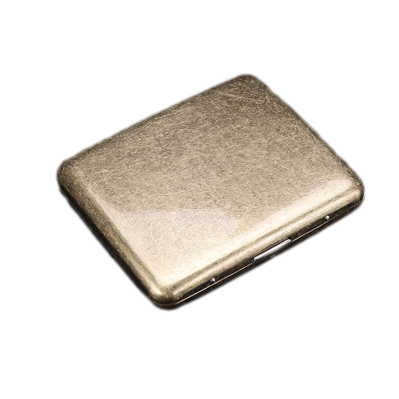 喫煙具 シガレットケース 20本収納 シガレット ケース アンティーク ワンタッチ式 煙草ケース レトロ ..