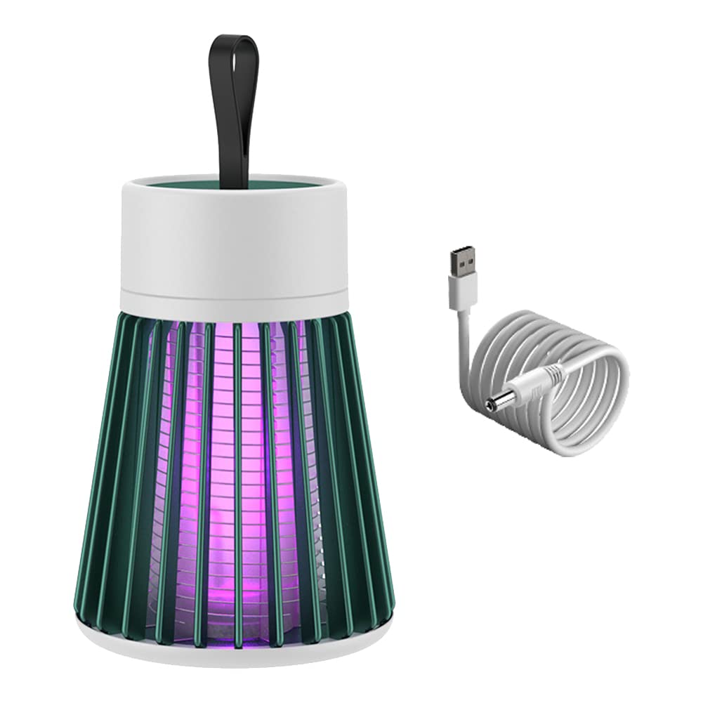 電撃殺虫機 捕虫器 電気蚊取り器 LED誘虫灯 UV光源吸引式 蛾 蚊 コバエ 駆除 USB充電式 大容量2000mAh IPX5防水 LEDランプ照明 吊り下げ式 電撃 360°強力蚊除け 殺虫ライト 家庭用 静音設計 省エネ経済 薬剤不用