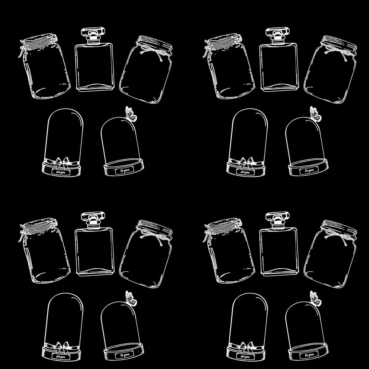 しおりキット 手作り ステッカー 20枚セット 可愛い 透明ブックマーク 植物標本 幼稚園 大人用 子供用 ..