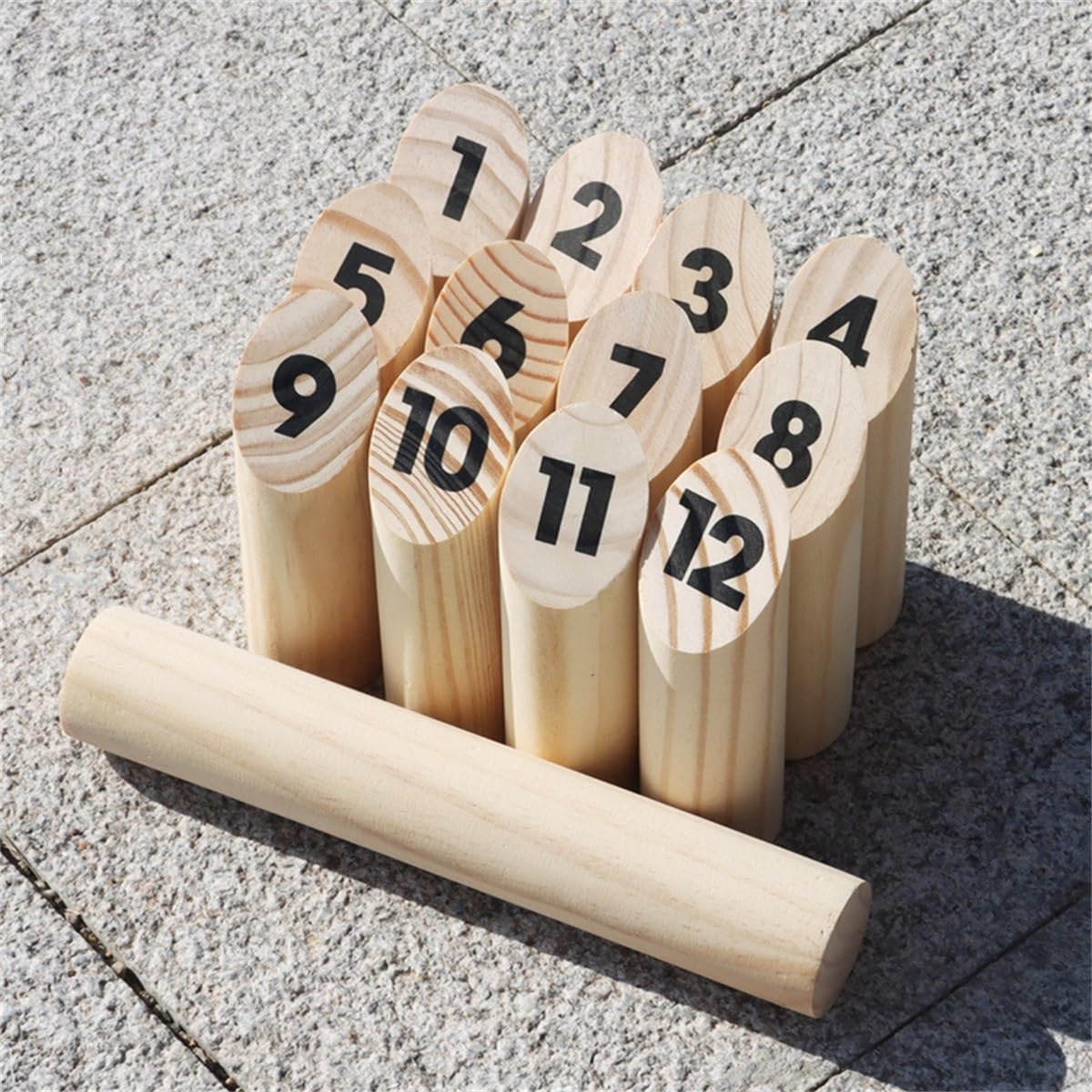 モルック ミニ 得点板 セット アウトドア キャンプ 屋外 遊び 会 木製 ゲーム 得点板 セット アウトド..