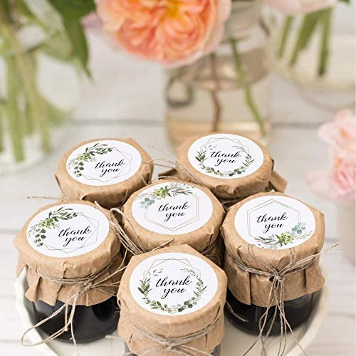 文字のステッカー シール・ステッカー クラフト紙 (合計500枚）