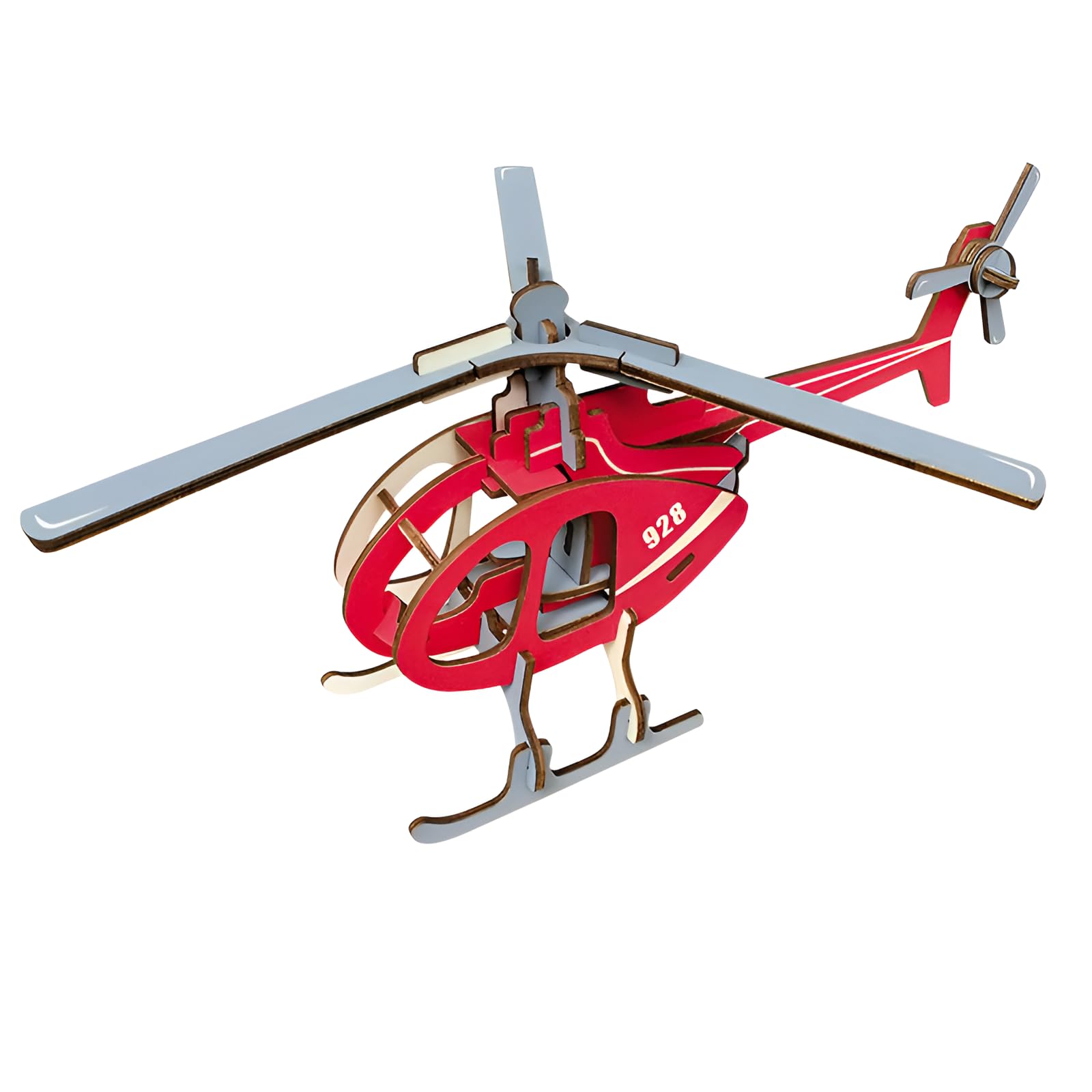 []【木製パズル】3D立体模型 知育玩具 手作り工作キット 達成感を育む 夏休み室内遊び 少年少女用 STEM..