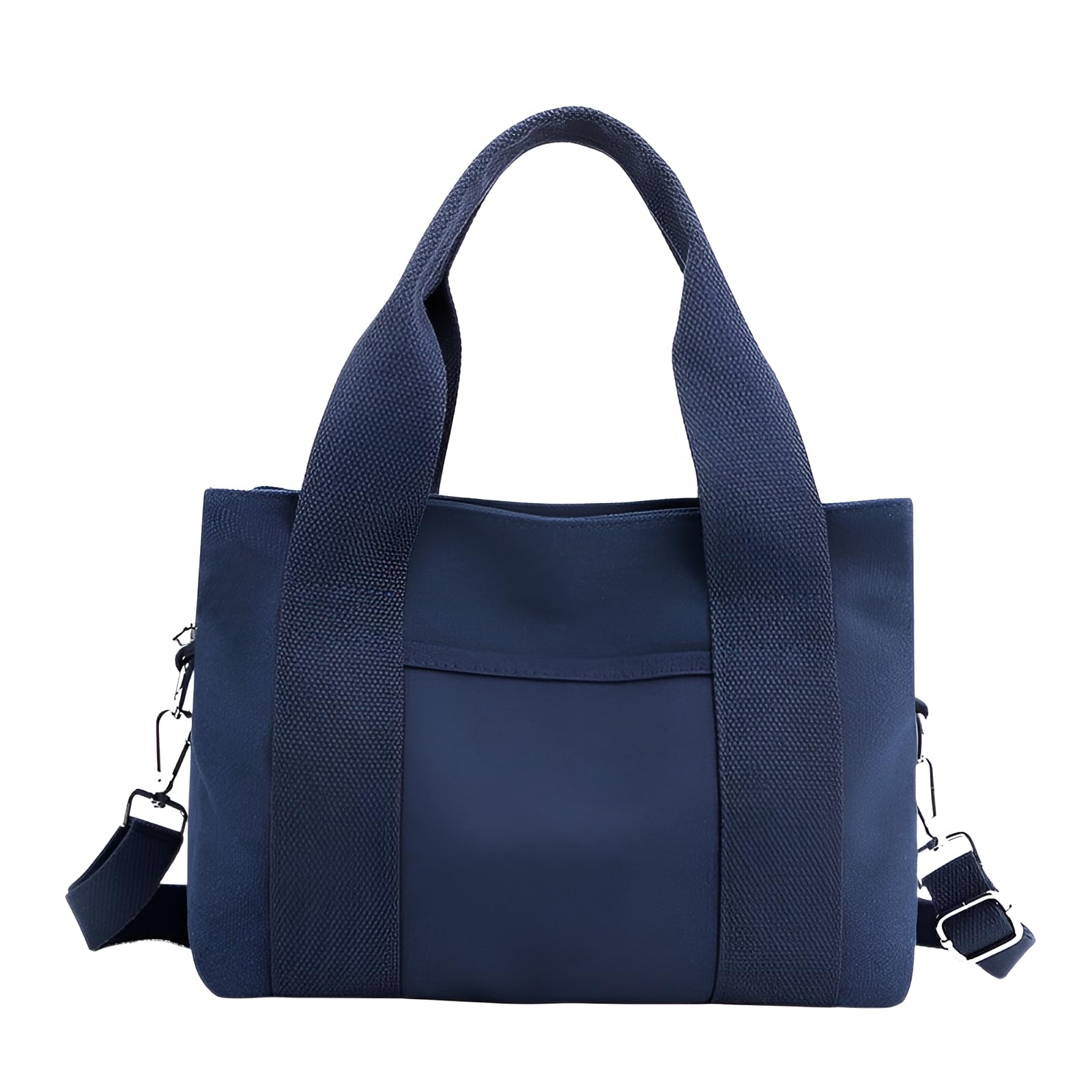 [] トートバッグ レディース 3WAY 内側仕切り付きキャンバスミニトートバッグ マルチポケット大容量 軽量 ショルダー/ハンド/斜め掛け a4 トート マチ広 キャンバス ショルダー おしゃれ 大きめ 無地 ポケット 保育園 通勤 通学