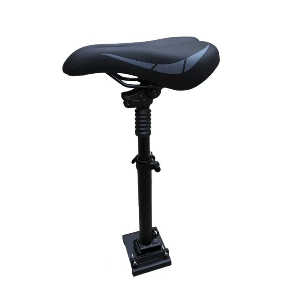 電動スクーター用シート 免穴あけ取付 可調節サドル 高さ角度調整可能 快適座席 折りたたみ式 滑り止め..