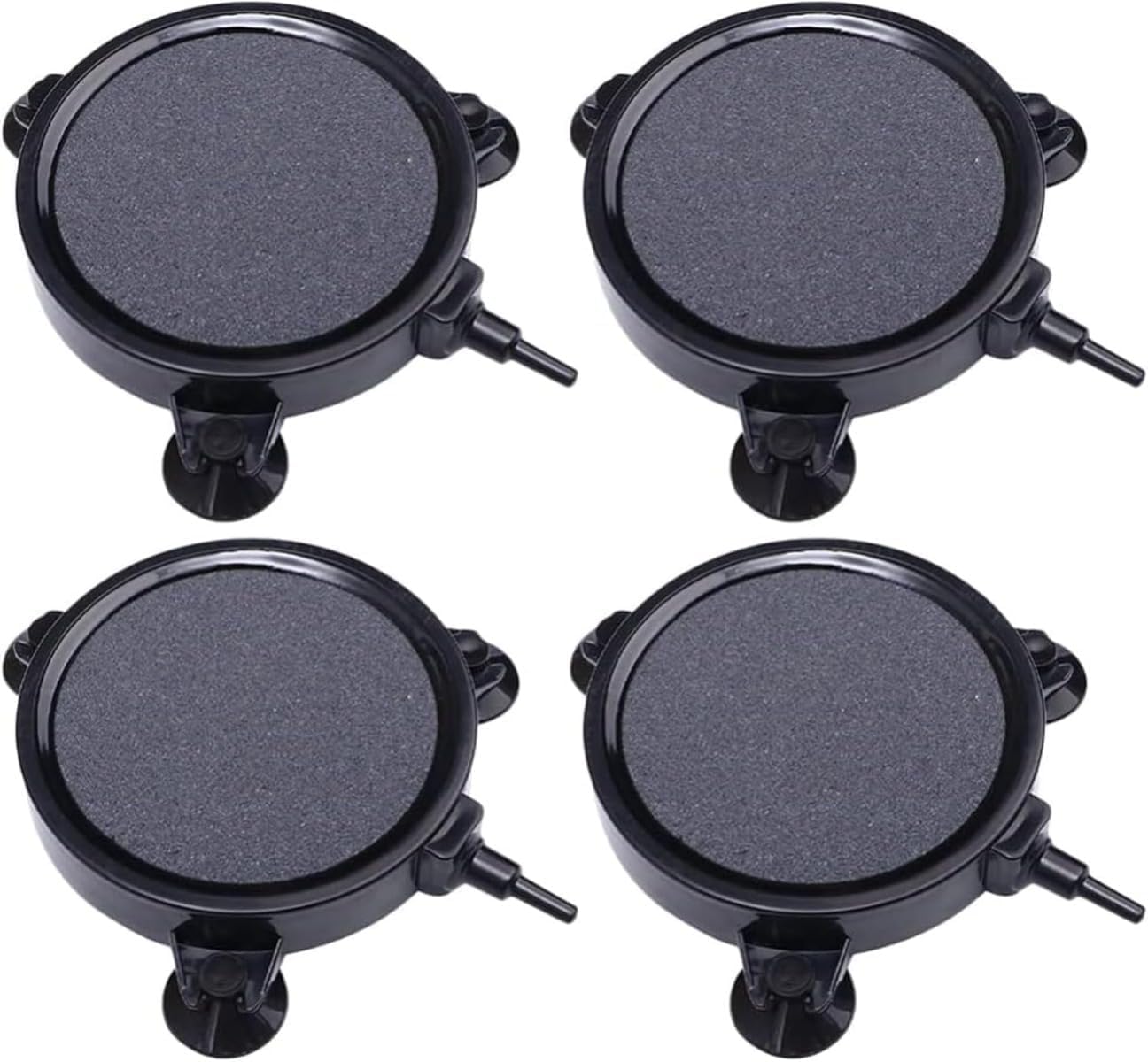 4個セット、水槽の空気精製器、酸素ポンプ、バブルストーン、魚の養殖、酸素ディスク、水槽セット、微..