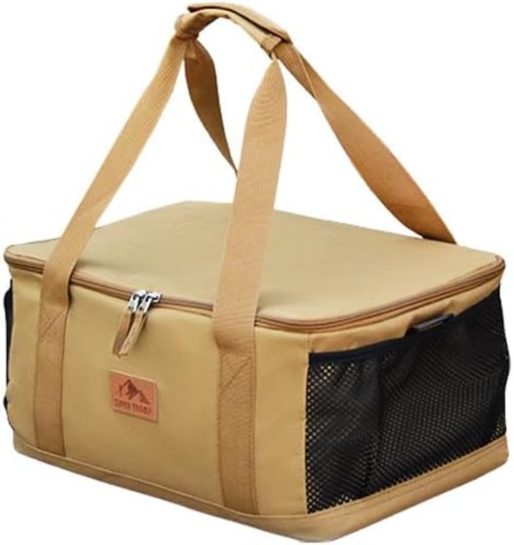 収納ボックス アウトドア 大容量21L 折りたたみ可能 軽量940g ...(3)