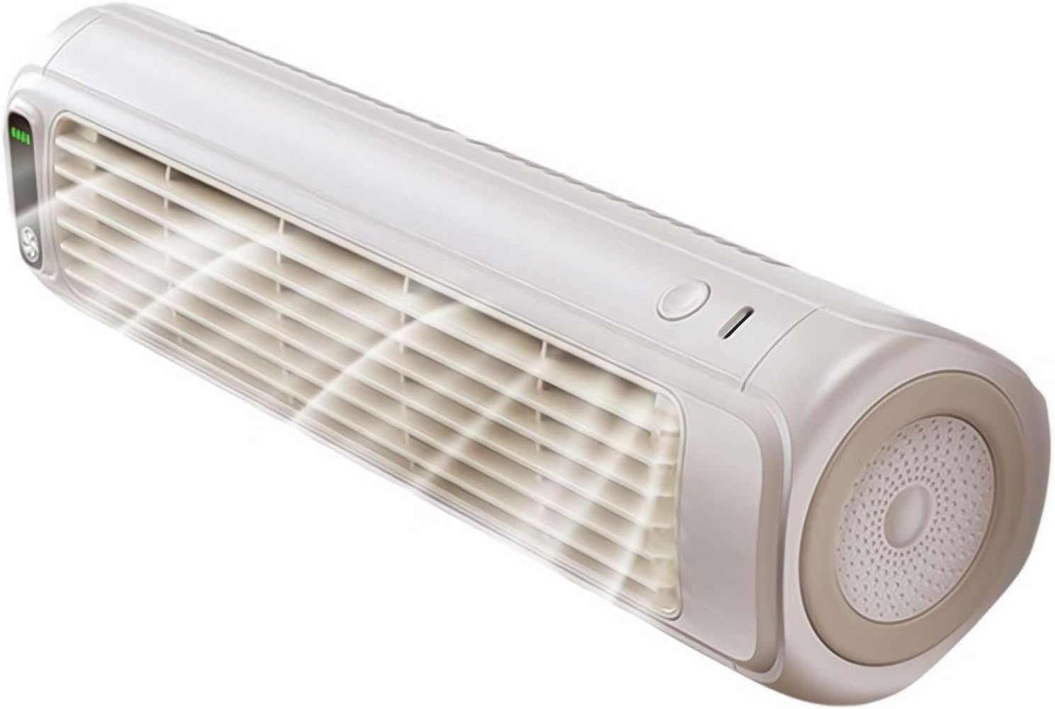 クーラー モバイルエアコン 家庭用 ポータブル 自立型 窓に最適 工事不要 静音 コンパクト 3段階風量 急速冷却 省エネ 車中泊に最適 アウトドア 室内用冷房機器 (グレー)