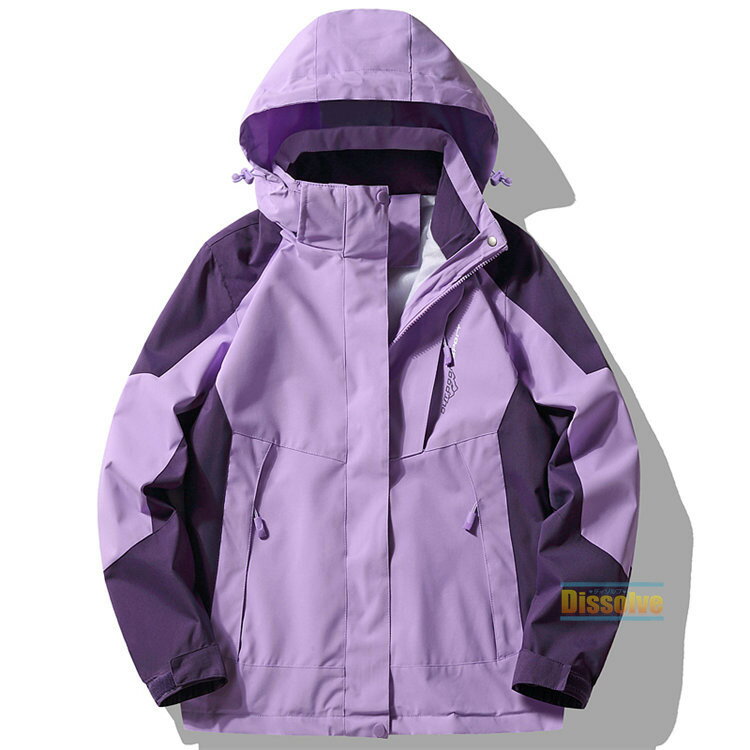 パープル ナイロン ジャンパー Lサイズ ナイロンジャケット 紫 ジャケット マウンテンパーカー ウインド