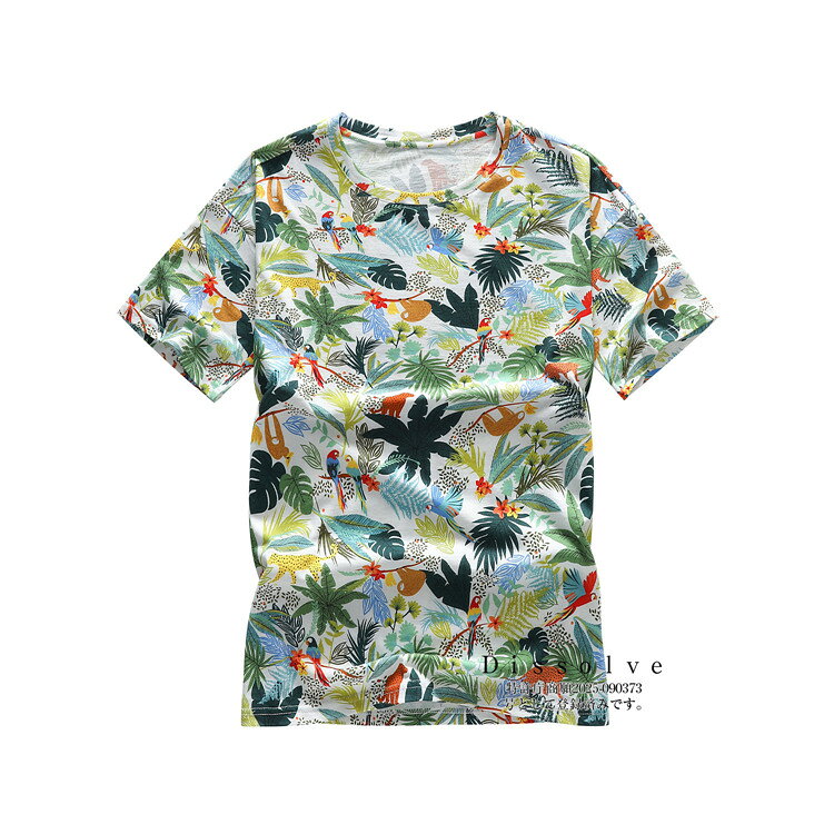 楽天市場】花柄（カラーグリーン）（Tシャツ・カットソー｜トップス
