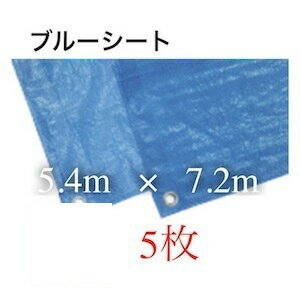 ブルーシート 防水 色 サイズ 5.4×7.2 カラー 色 規格 薄手シート 養生シート 軽量シート 防水シート レジャーシート お花見 バーベキュー 使い捨て ビニールシート 花見 レジャー 台風 敷物 アウトドア 家庭菜園 DIY 園芸 災害