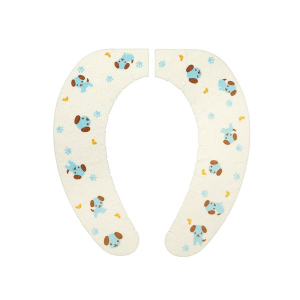 （まとめ） サンコーおくだけ吸着 消臭ベンザシート イヌ KC-61 1組 【×2セット】