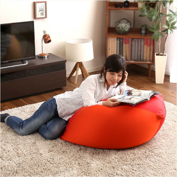 ビーズクッション 大きい 特大 l 安い 大 本体 ビーズソファー 1人掛け 軽い クッション ソファ ジャンボ 座椅子 フロアソファー ビーズソファ ビーズチ...